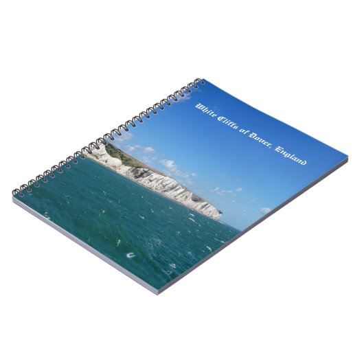White Cliffs of Dover, England Notizblock (Linke Seite)