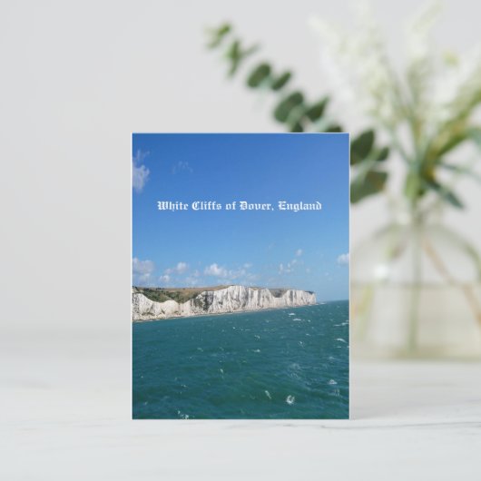 White Cliffs of Dover, England Postkarte (Stehend Vorderseite)