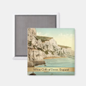 White Cliffs of Dover, Kent, England Magnet (Vorderseite/Rückseite)