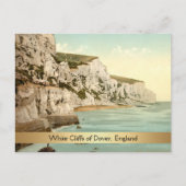 White Cliffs of Dover, Kent, England Postkarte (Vorderseite)