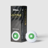 White Closed Leaf Golf Ball (Verpackungen)