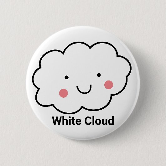 White Cloud EMS 911 Spaß Button (Vorderseite)