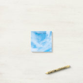 White Clouds Blue Sky Modernes Berufliches Elegant Post-it Klebezettel (Auf Schreibtisch)