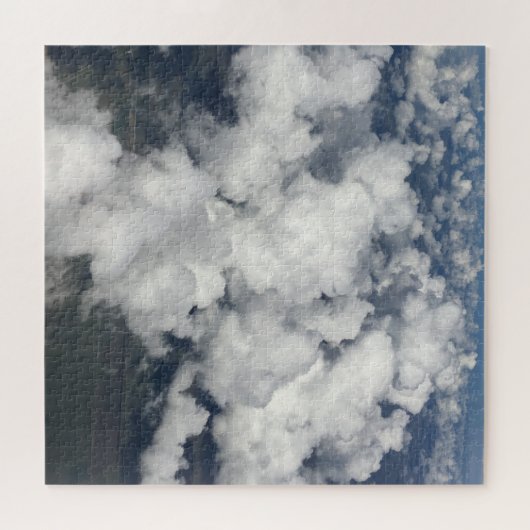 White Clouds Blue Sky Muster Puzzle (Horizontal)