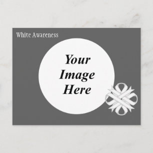 White Clover Ribbon Template von Kenneth Yoncich Postkarte
