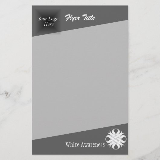 White Clover Ribbon von Kenneth Yoncich Flyer (Vorne)