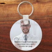 White Coat Ceremony Medical Photo  Schlüsselanhänger (Vorderseite)