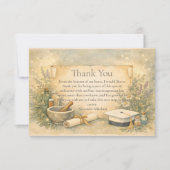 White Coat Pharmacy Graduation Dankeskarte (Vorderseite)