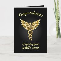 White Coat Zeremonie Gold Medical