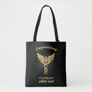 White Coat Zeremonie Gold Medical Tasche