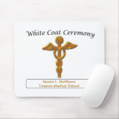 White Coat Zeremonie Gold Medizin, Mousepad (Mit Mouse)