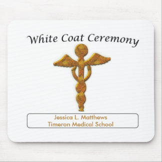 White Coat Zeremonie Gold Medizin, Mousepad