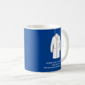 White Coat Zeremonie Keepake Arzt Doktor Kaffeetasse (VorderseiteRechts)