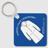 White Coat Zeremonie Keepake Arzt Doktor Schlüsselanhänger (Vorderseite)