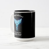 White Coat Zeremonie Kristall Medical Zweifarbige Tasse (Vorderseite Links)