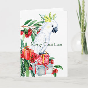 White Cockatoo präsentiert frohe Weihnachten