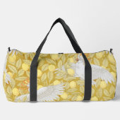 White Cockatoos and Lemons Duffle Bag (Vorderseite)