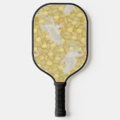 White Cockatoos and Lemons Pickleball Schläger (Vorderseite)