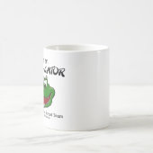 White Coffee Cup mit dem Logo des Street Team Kaffeetasse (Mittel)