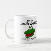 White Coffee Cup mit dem Logo des Street Team Kaffeetasse (Links)