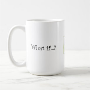 White Coffee Tasse mit Inspiration