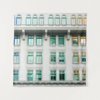 WHITE CONCRETE BUILDING-3 WANDTEPPICH