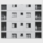 White concrete building geschenkpapier (Flach)
