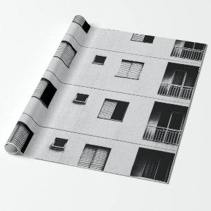 White concrete building geschenkpapier