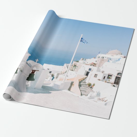 White concrete building near body of water in the  geschenkpapier (Ungerollt)