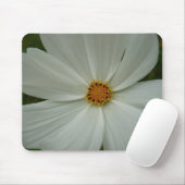 White Cosmos Sommer-Wildblume Mousepad (Mit Mouse)
