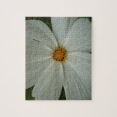 White Cosmos Sommer-Wildblume Puzzle (Vertikal)