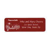 White Country Weihnachts-Weltfrieden (Vorne)