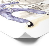 White Crane Kung Fu Poster (Ecke)