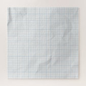 White Crumpled Paper Blue Lines Puzzle (Horizontal)
