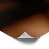 White Cyclamen Poster (Ecke)