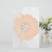 White Daffodil Stationery Briefpapier (Stehend Vorderseite)