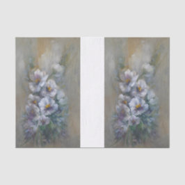 White Daises DBL Seidenpapier