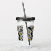 White Daisies Acryltrinkbecher (Links)