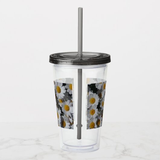 White Daisies Acryltrinkbecher (Rechts)