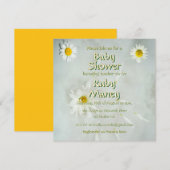 White Daisies Baby Shower (Vorne/Hinten)