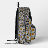 White Daisies Bedruckter Rucksack (Links)