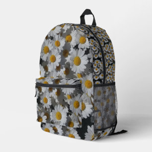 White Daisies Bedruckter Rucksack
