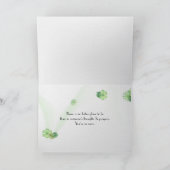 White Daisies Beileid Karte (Innenseite)