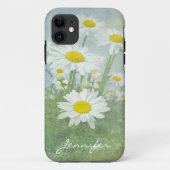 White Daisies Case-Mate iPhone Hülle (Rückseite)