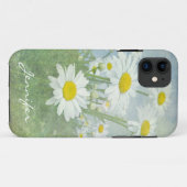 White Daisies Case-Mate iPhone Hülle (Rückseite (Horizontal))