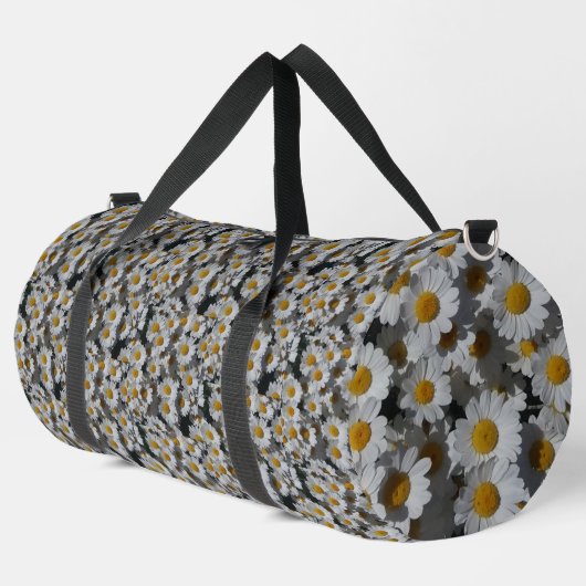 White Daisies Duffle Bag (Linke Ecke)