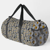 White Daisies Duffle Bag (Rechte Ecke)