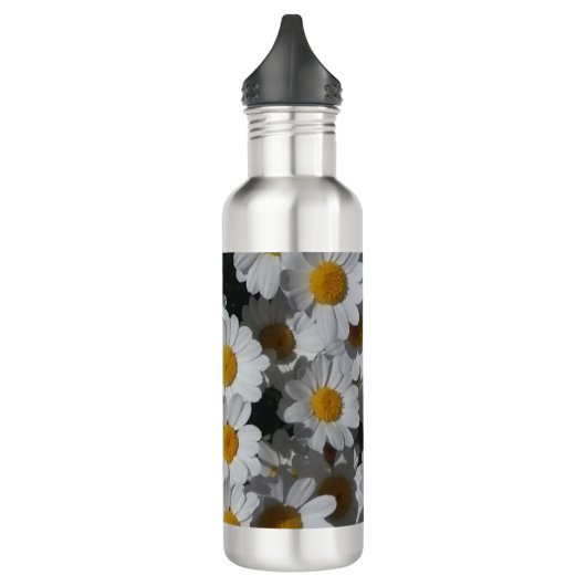 White Daisies Edelstahlflasche (Links)