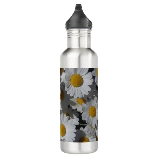 White Daisies Edelstahlflasche (Rechts)