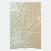 White Daisies Handtuch (Vertikal)